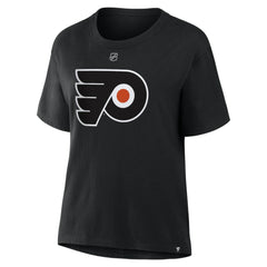 Matvei Michkov Philadelphia Flyers Fanatics Women's Authentic Stack Name & Number T-Shirt - Black - NHL