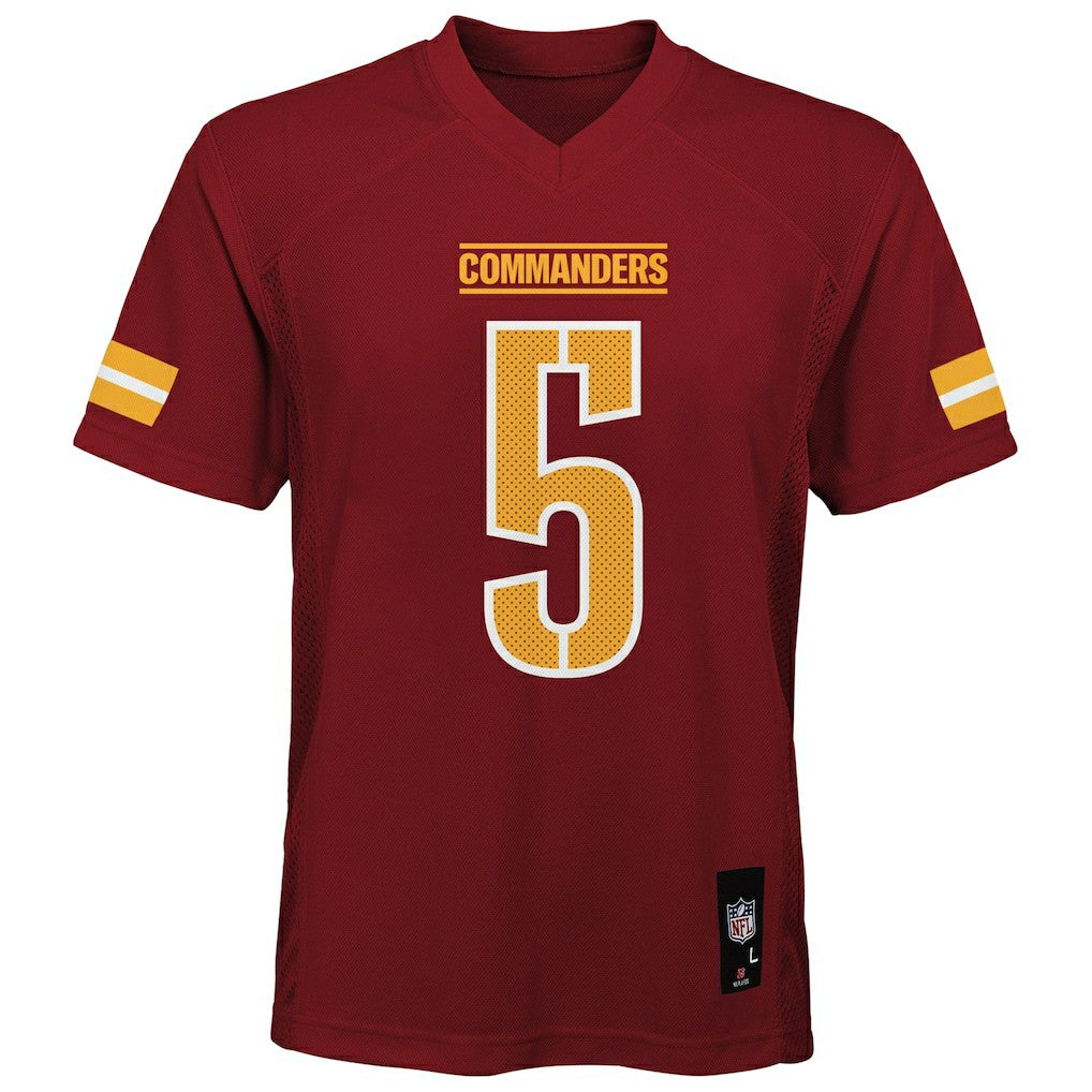 Jayden Daniels Washington Commanders Youth Replica Player Jersey Burgundy | NFL