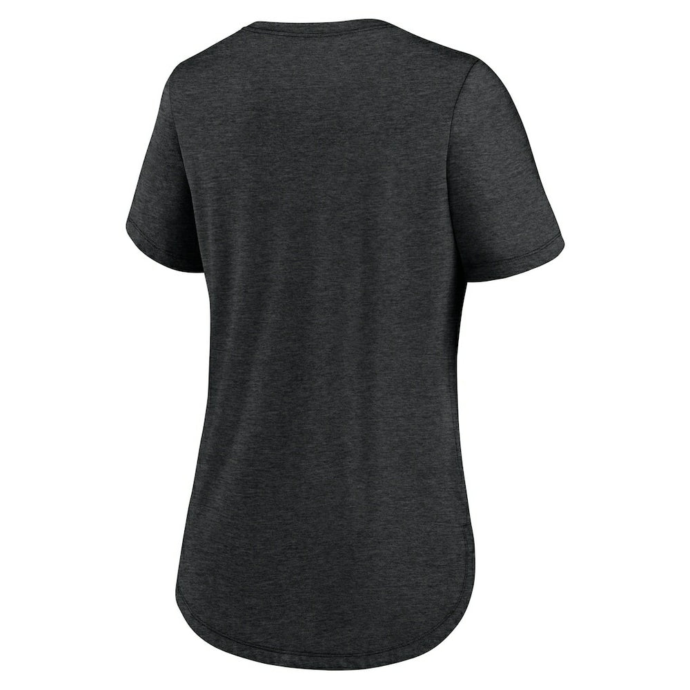 Minnesota Vikings Women's Script Tri-Blend T-Shirt Black | Nike for Sale