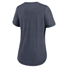 Chicago Bears Women's Script Tri-Blend T-Shirt Navy | Nike for Sale
