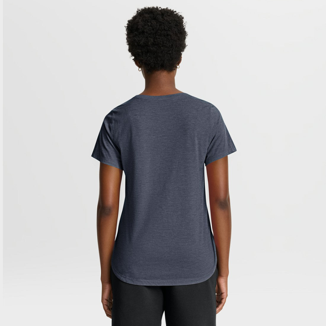 Seattle Seahawks Women's Script Tri-Blend T-Shirt College Navy | Nike for Sale