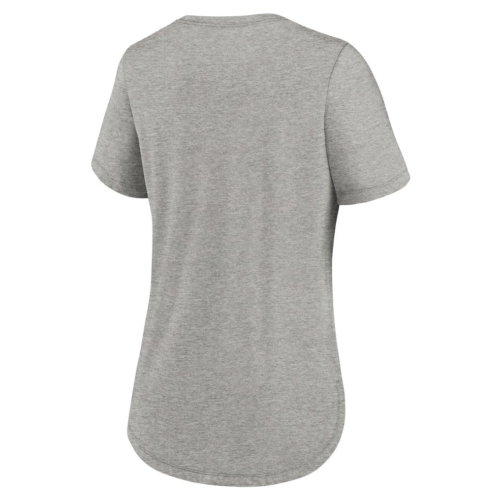 Cleveland Browns Women's Script Tri-Blend T-Shirt Gray | Nike for Sale