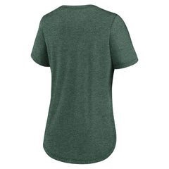 Green Bay Packers Women's Script Tri-Blend T-Shirt Green | Nike for Sale