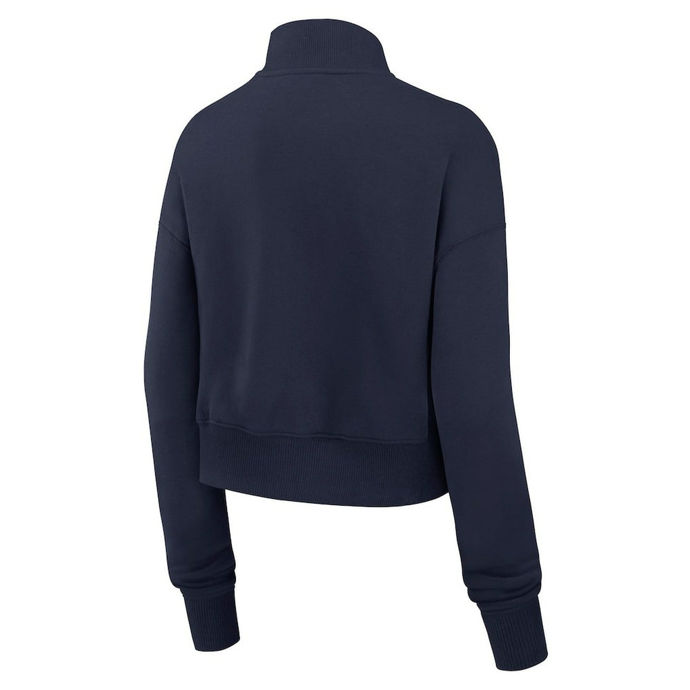 Dallas Cowboys Women's Primetime Phoenix Half-Zip Sweatshirt Navy | Nike for Sale