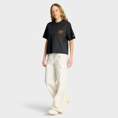 Washington Commanders Women's Rewind Pocket Boxy T-Shirt Black | Nike for Sale