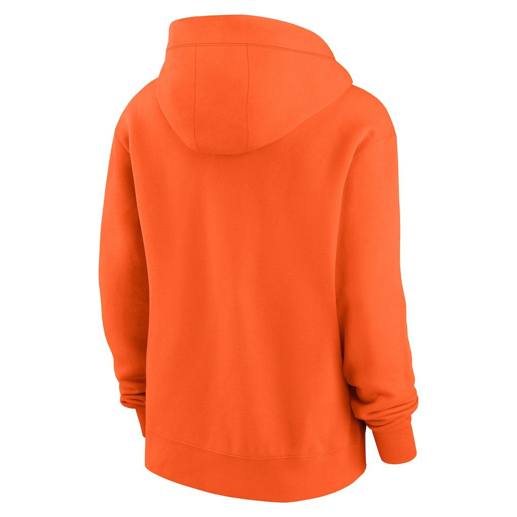 Cleveland Browns Women's Phoenix Rewind Full-Zip Hoodie Orange | Nike for Sale