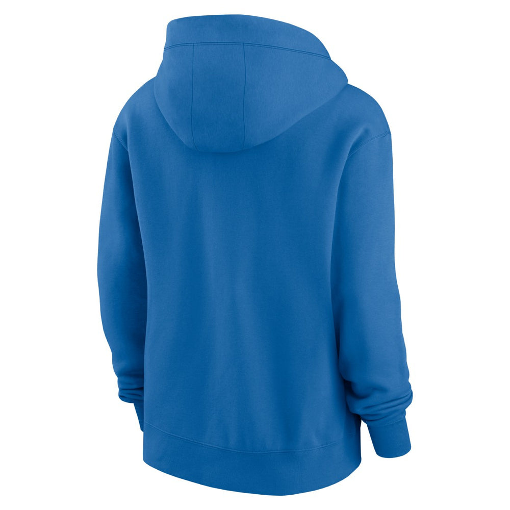 Detroit Lions Women's Phoenix Rewind Full-Zip Hoodie Blue | Nike for Sale