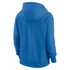 Detroit Lions Women's Phoenix Rewind Full-Zip Hoodie Blue | Nike for Sale