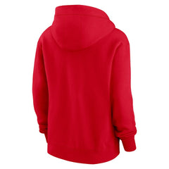 Kansas City Chiefs Women's Phoenix Rewind Full-Zip Hoodie Red | Nike for Sale