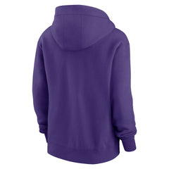 Minnesota Vikings Women's Phoenix Rewind Full-Zip Hoodie Purple | Nike for Sale