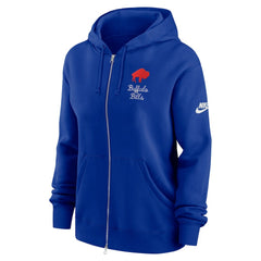 Buffalo Bills Women's Phoenix Rewind Full-Zip Hoodie Royal | Nike for Sale