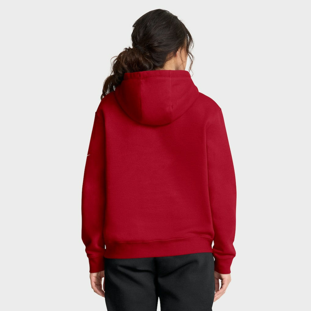 San Francisco 49ers Women's Club Fleece Hoodie Scarlet | Nike for Sale
