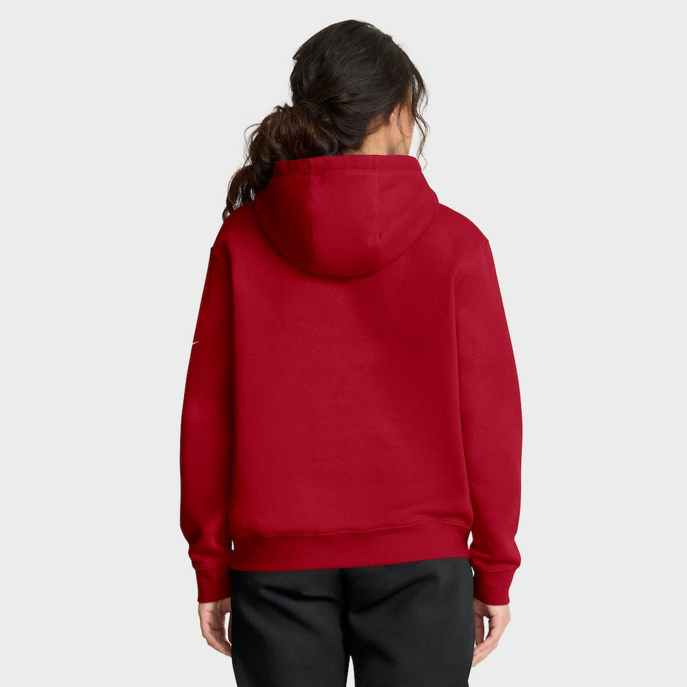 San Francisco 49ers Women's Club Fleece Hoodie Scarlet | Nike for Sale