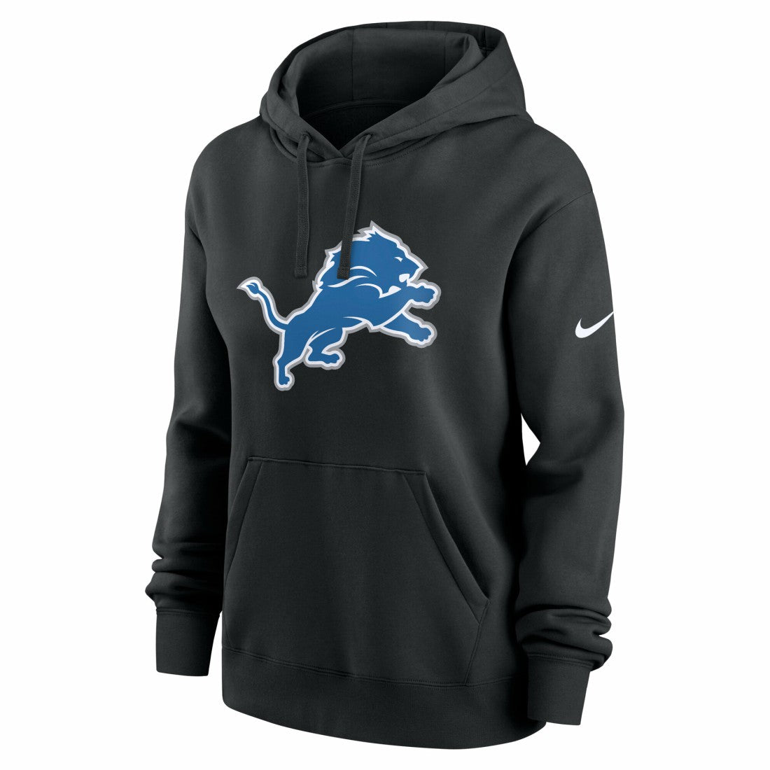 Detroit Lions Women's Club Fleece Hoodie Black | Nike for Sale