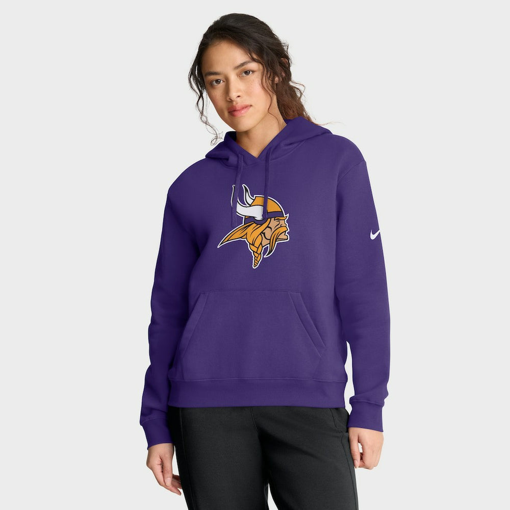 Minnesota Vikings Women's Club Fleece Hoodie Purple | Nike for Sale