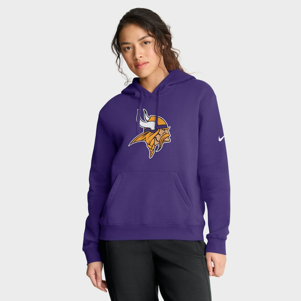 Minnesota Vikings Women's Club Fleece Hoodie Purple | Nike for Sale