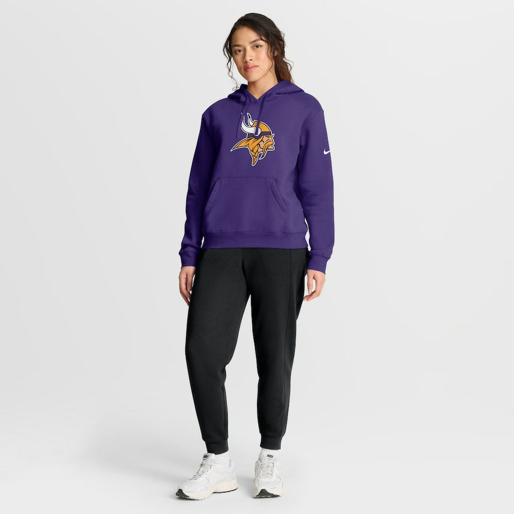 Minnesota Vikings Women's Club Fleece Hoodie Purple | Nike for Sale