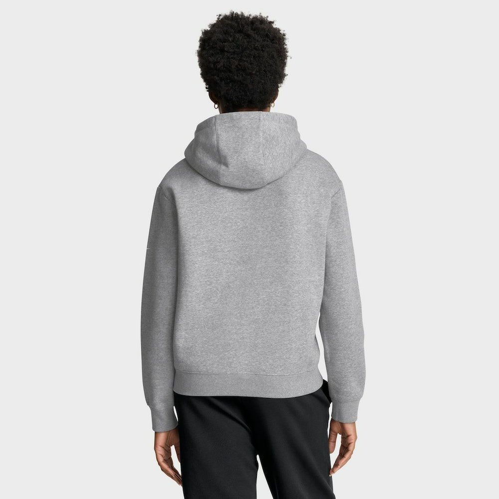 New York Giants Women's Club Fleece Hoodie Heather Gray | Nike for Sale
