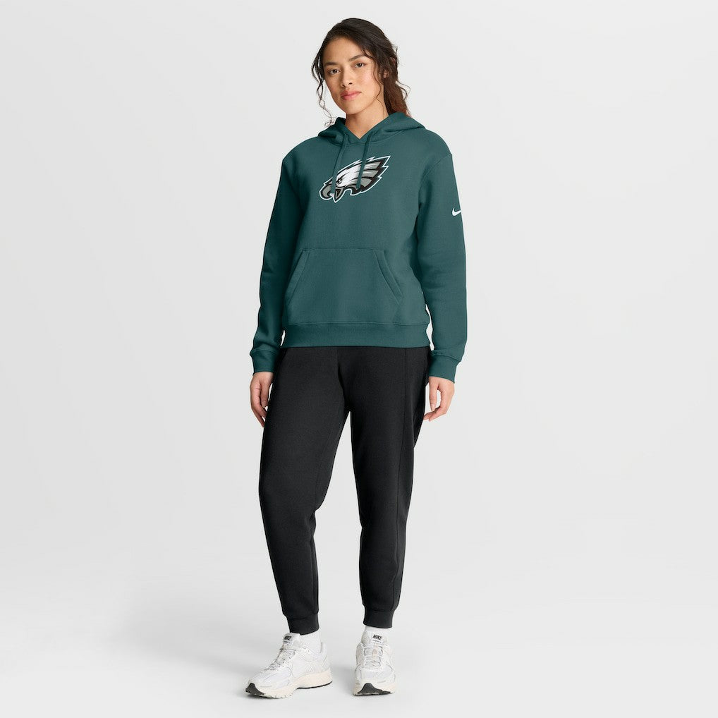 Philadelphia Eagles Women's Club Fleece Hoodie Midnight Green | Nike for Sale