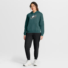 Philadelphia Eagles Women's Club Fleece Hoodie Midnight Green | Nike for Sale