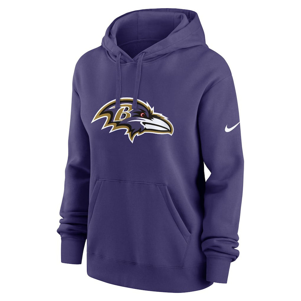 Baltimore Ravens Women's Club Fleece Hoodie Purple | Nike for Sale