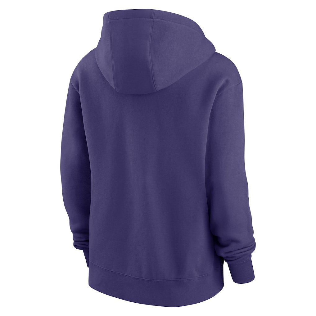 Baltimore Ravens Women's Club Fleece Hoodie Purple | Nike for Sale