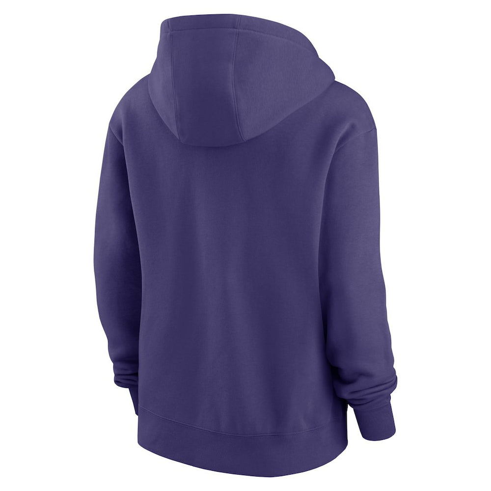 Baltimore Ravens Women's Club Fleece Hoodie Purple | Nike for Sale