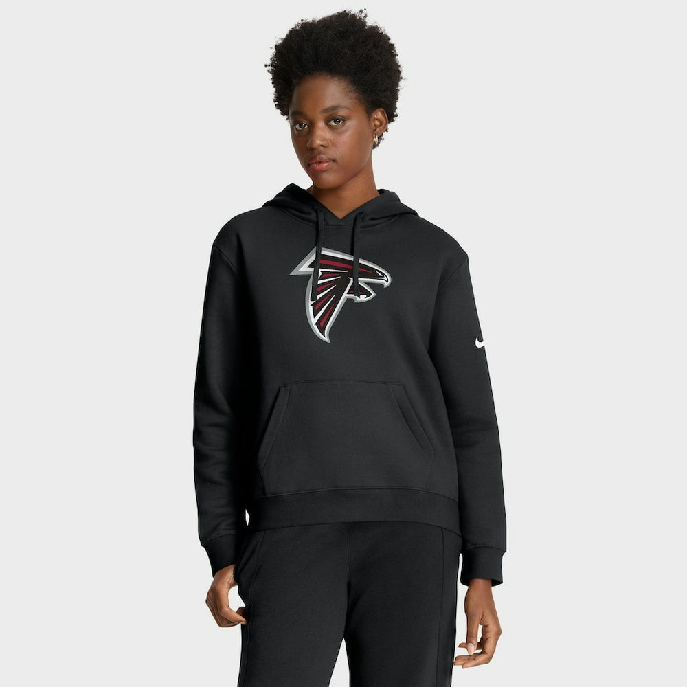 Atlanta Falcons Women's Club Fleece Hoodie Black | Nike for Sale