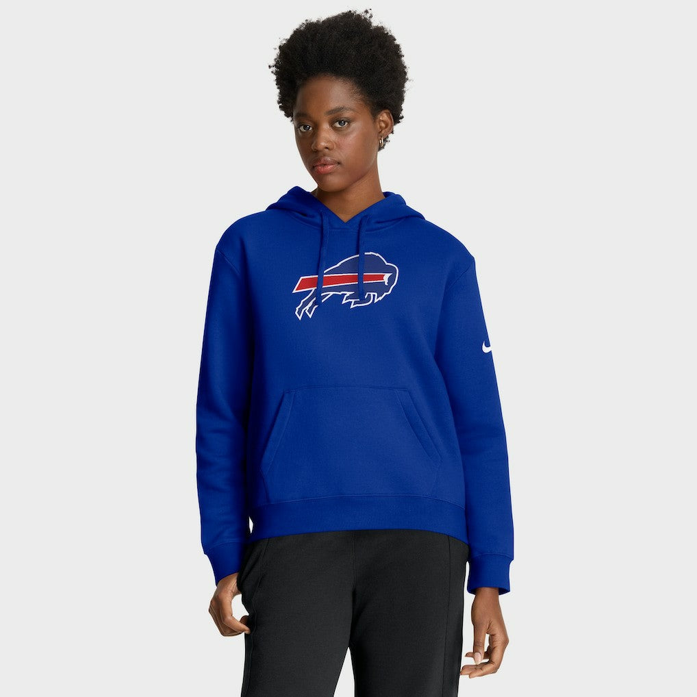 Buffalo Bills Women's Club Fleece Hoodie Royal | Nike for Sale