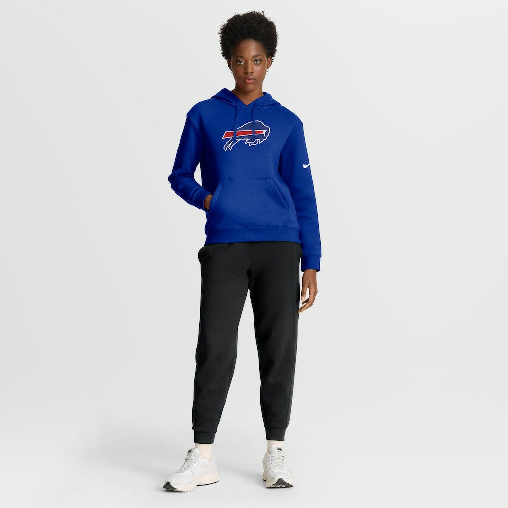 Buffalo Bills Women's Club Fleece Hoodie Royal | Nike for Sale