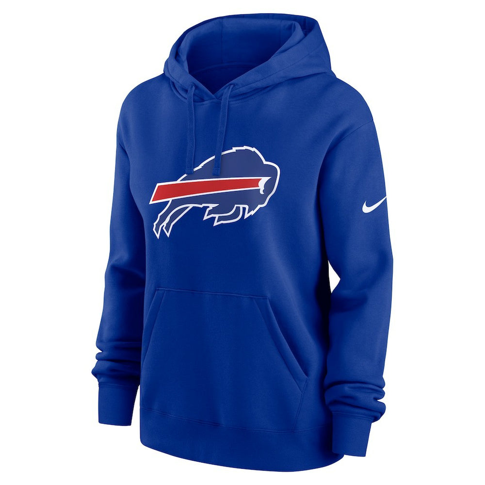 Buffalo Bills Women's Club Fleece Hoodie Royal | Nike for Sale