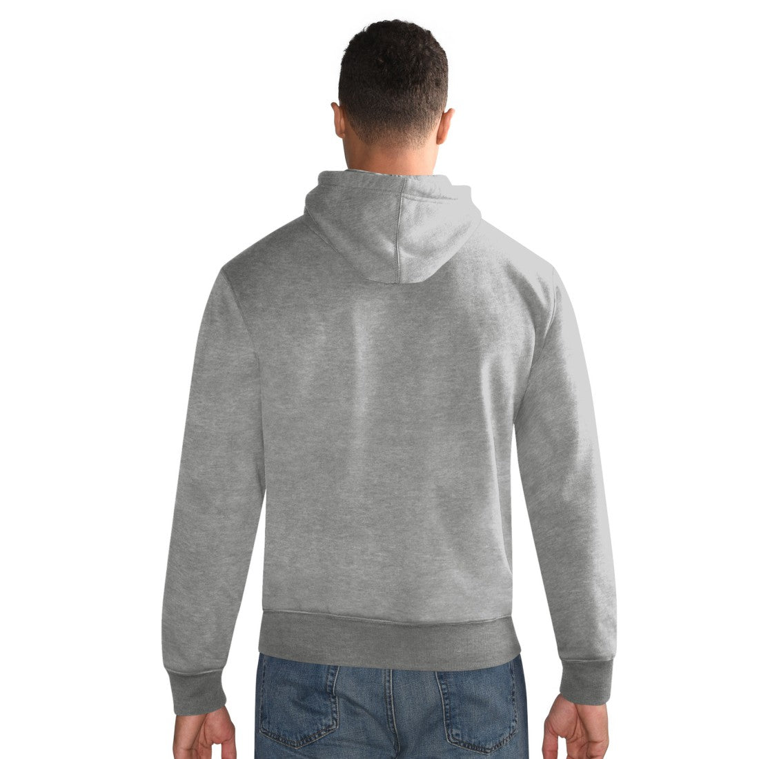 New York Jets Starter Pullover Hoodie Heather Gray | NFL