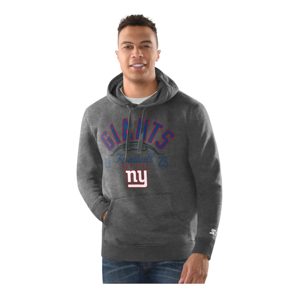 New York Giants Starter Pullover Hoodie Charcoal | NFL
