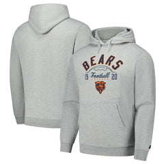 Chicago Bears Starter Pullover Hoodie Heather Gray | NFL