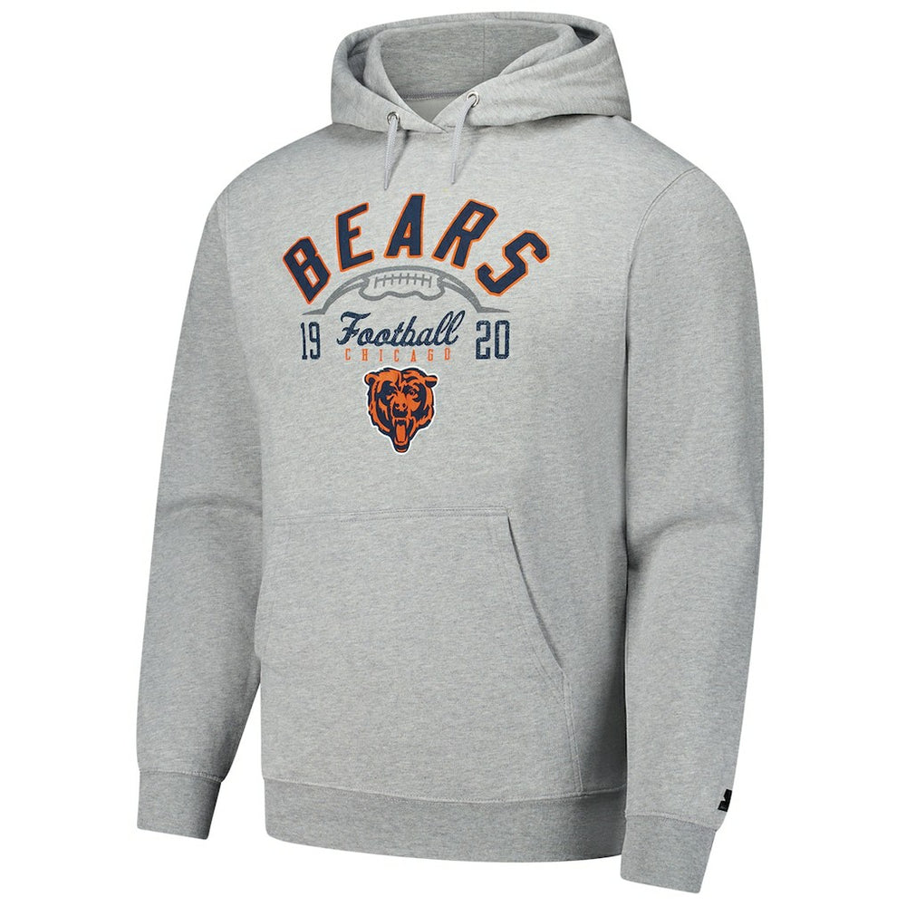 Chicago Bears Starter Pullover Hoodie Heather Gray | NFL