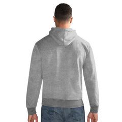 Denver Broncos Starter Pullover Hoodie Heather Gray | NFL