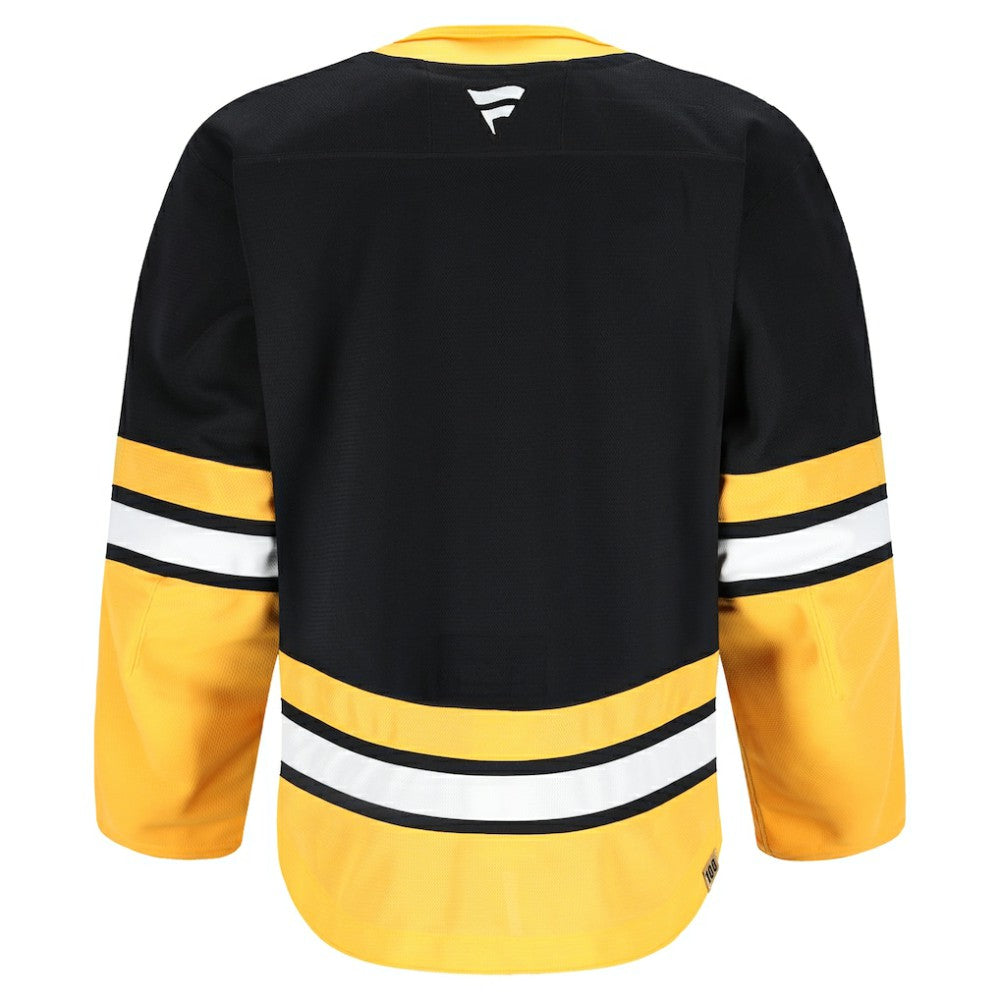 Boston Bruins Fanatics 100th Anniversary Authentic Pro Jersey - Black - NHL