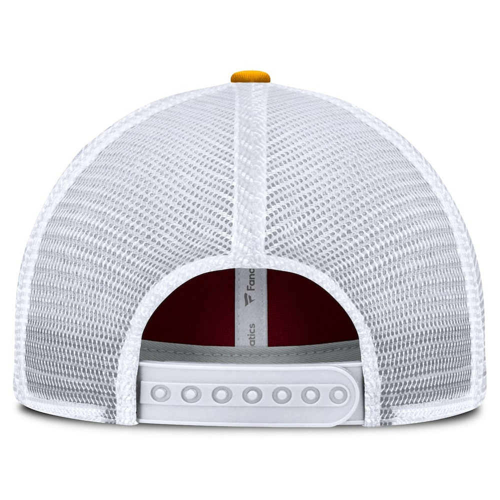 Washington Commanders Franchise Trucker Adjustable Hat Burgundy/Gold | Fanatics