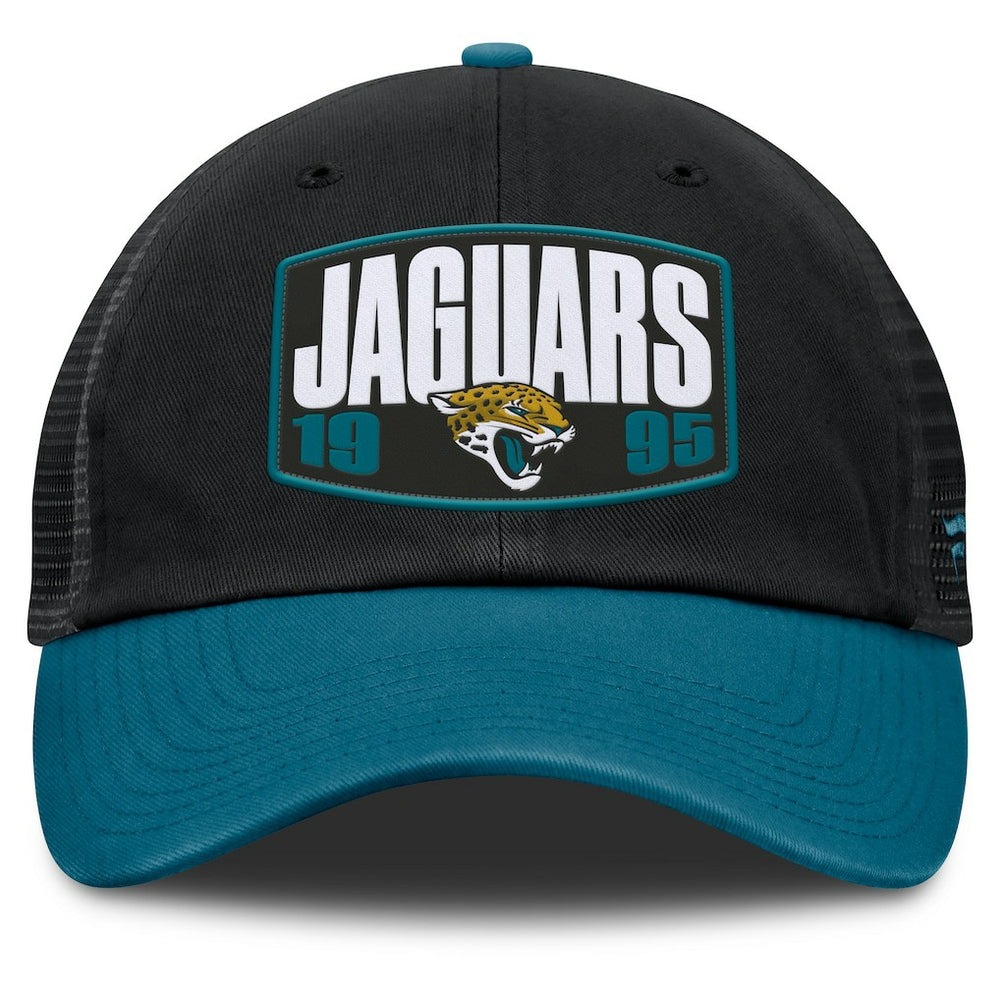 Jacksonville Jaguars Franchise Trucker Adjustable Hat Black/Teal | Fanatics