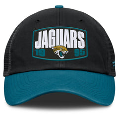 Jacksonville Jaguars Franchise Trucker Adjustable Hat Black/Teal | Fanatics