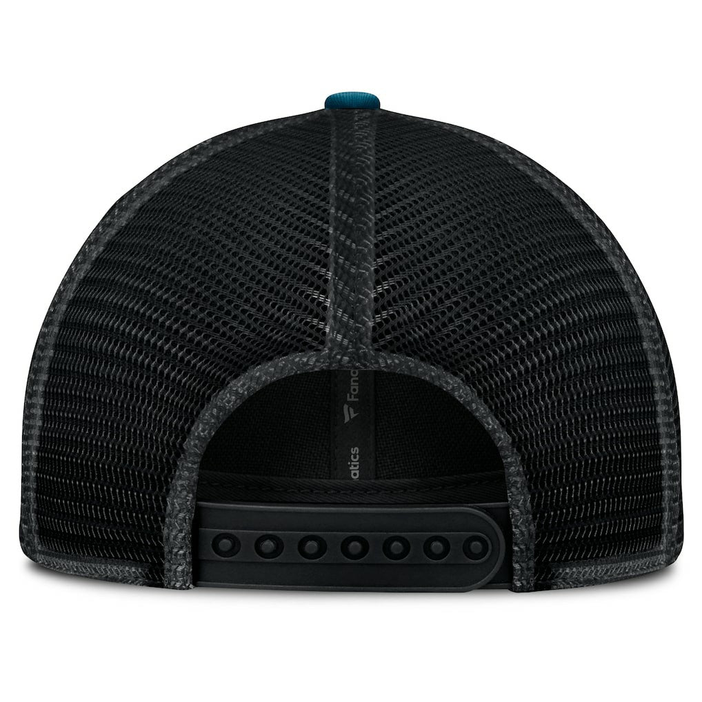 Jacksonville Jaguars Franchise Trucker Adjustable Hat Black/Teal | Fanatics