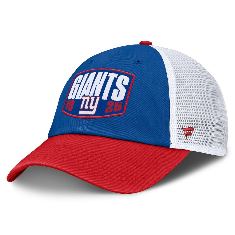 New York Giants Franchise Trucker Adjustable Hat Royal/Red | Fanatics
