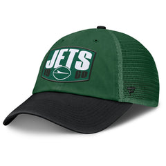 New York Jets Franchise Trucker Adjustable Hat Green/Black | Fanatics