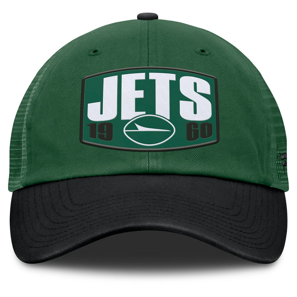 New York Jets Franchise Trucker Adjustable Hat Green/Black | Fanatics