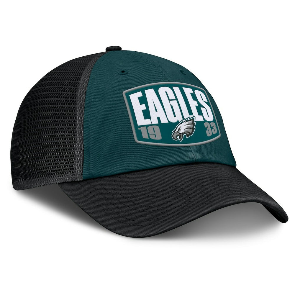 Philadelphia Eagles Franchise Trucker Adjustable Hat Midnight Green/Black | Fanatics