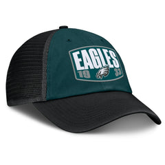 Philadelphia Eagles Franchise Trucker Adjustable Hat Midnight Green/Black | Fanatics