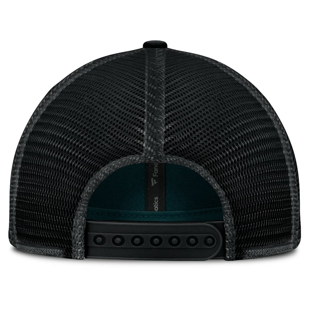 Philadelphia Eagles Franchise Trucker Adjustable Hat Midnight Green/Black | Fanatics