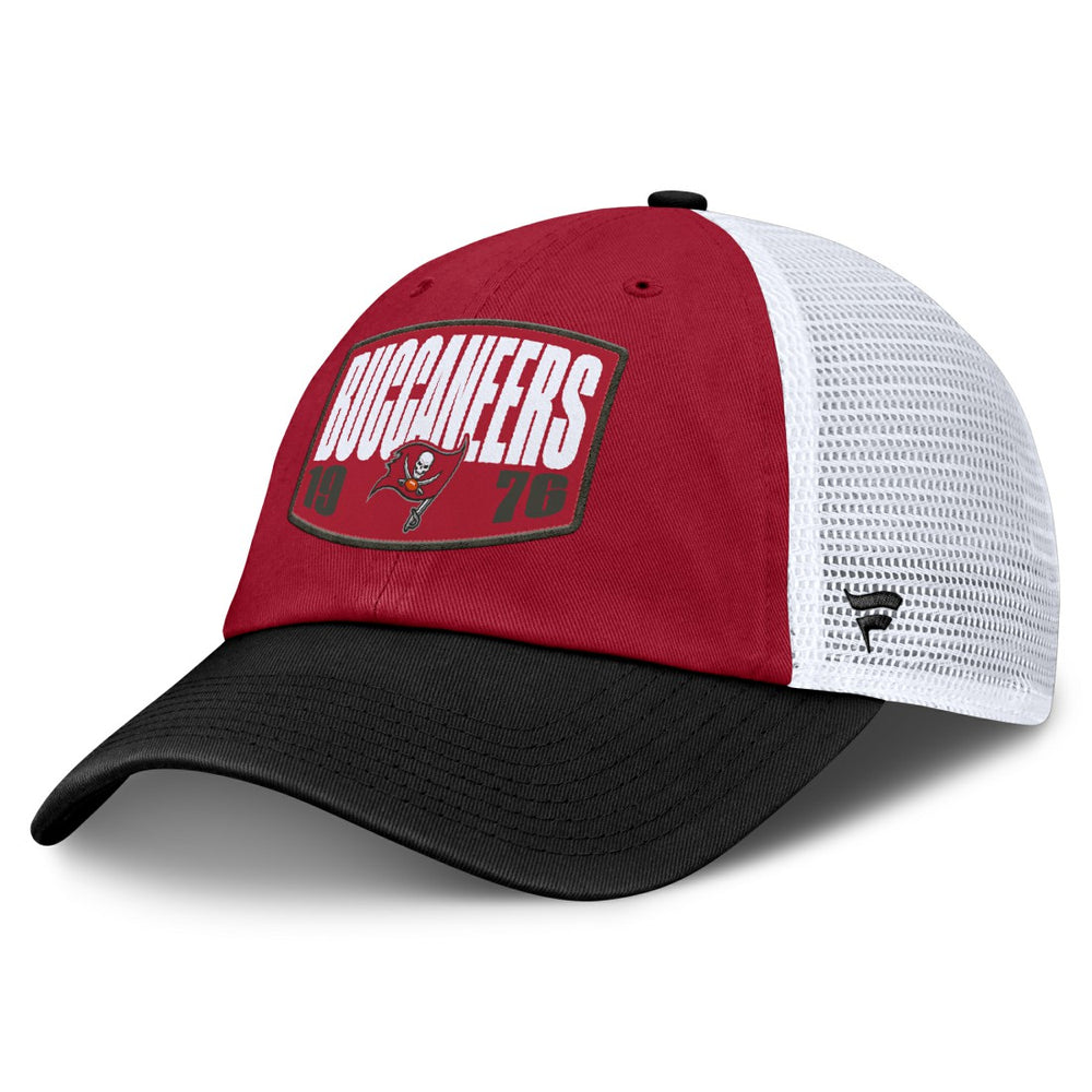 Tampa Bay Buccaneers Franchise Trucker Adjustable Hat Red/Pewter | Fanatics