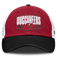 Tampa Bay Buccaneers Franchise Trucker Adjustable Hat Red/Pewter | Fanatics