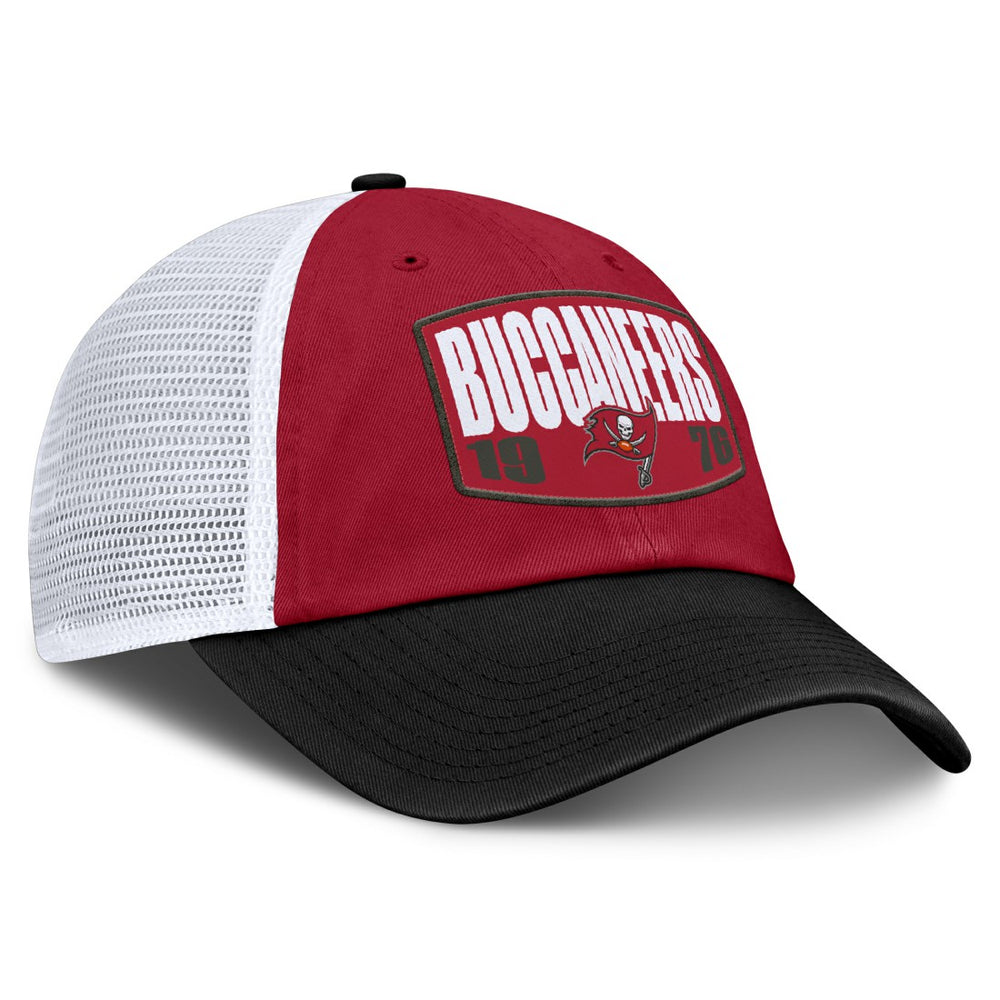 Tampa Bay Buccaneers Franchise Trucker Adjustable Hat Red/Pewter | Fanatics